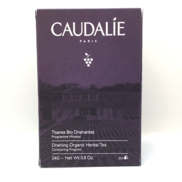 CAUDALIE , Tisanes BIO Drainantes , Programme Mincer , 20 sachets , 3522930004219
