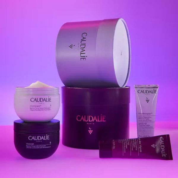 CAUDALIE Coffret Duo Hydratation Corps Noël 2022 - 2 Produits Vinotherapist (1 Offert)