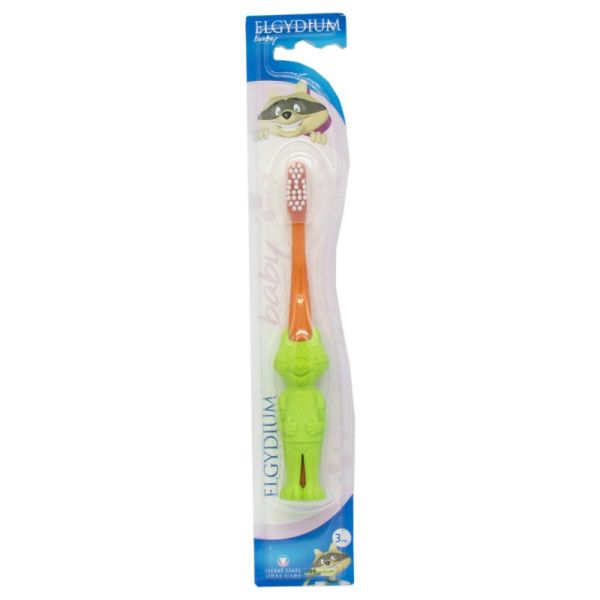 ELGYDIUM BABY Brosse à Dents d' Apprentissage pour Nourrissons de 0 à 2 Ans - 1 Unité