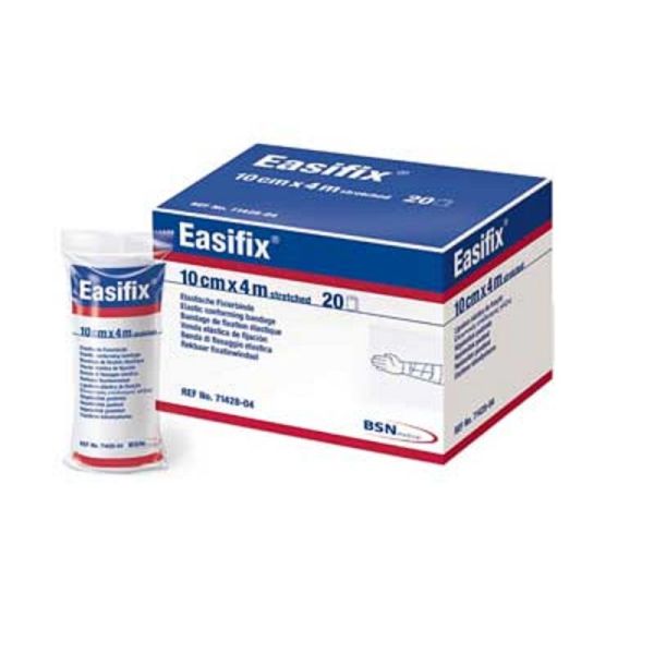 EASIFIX 4m x 10cm - Bande de Fixation Extensible non Adhésive - 1 Unité