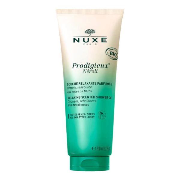 NUXE BIO PRODIGIEUX Néroli Douche Relaxante Parfumée 200ml - Toutes Peaux