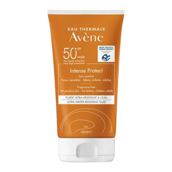 AVENE SOLAIRE Fluide Intense Protect SPF50+ 150ml - Visage et Corps