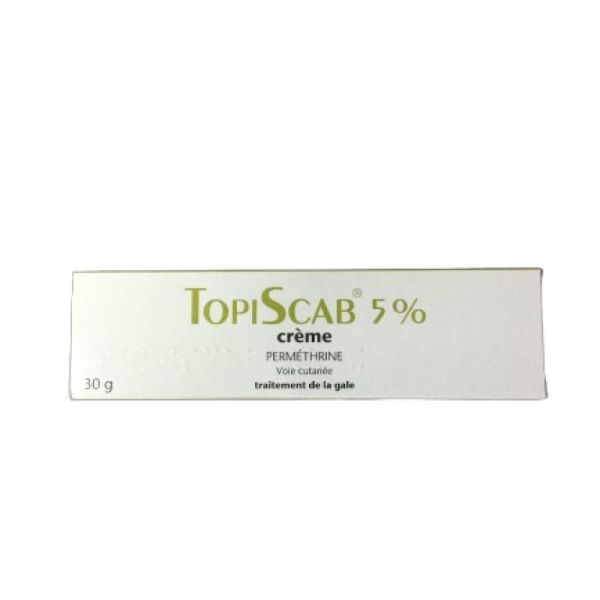 Topiscab 5 %, crème - Tube 30 g