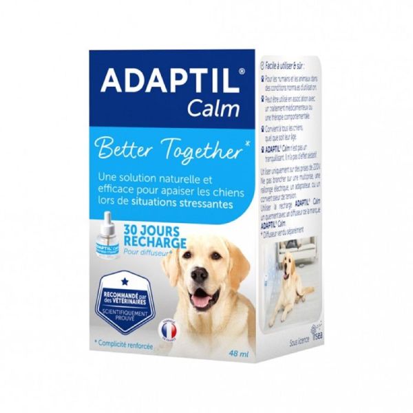 ADAPTIL CALM Recharge 48ml - Stress, Anxiété chez le Chien