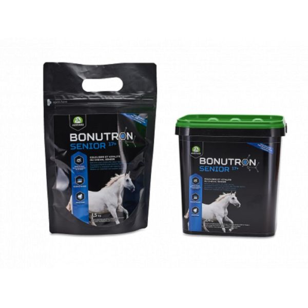 BONUTRON SENIOR 17+ (NEW) 2.4kg - Alimentation du Cheval de 17 Ans et Plus