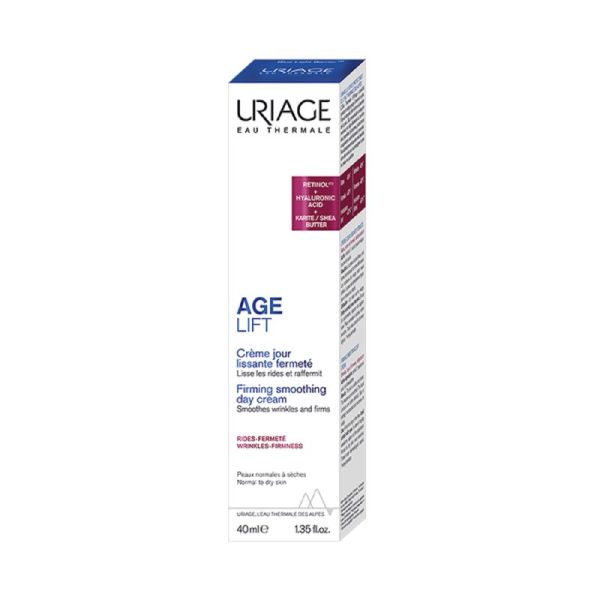 URIAGE AGE LIFT Crème Jour Lissante Fermeté 40ml - Anti-âge, Rides - Toutes Peaux Normales à Sèches