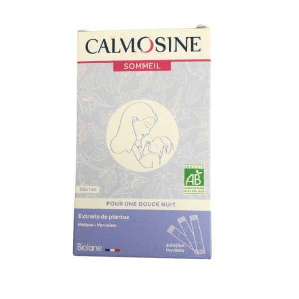 CALMOSINE SOMMEIL BIO - Troubles de l' Endormissement et du Sommeil 14 dosettes de 10 ml
