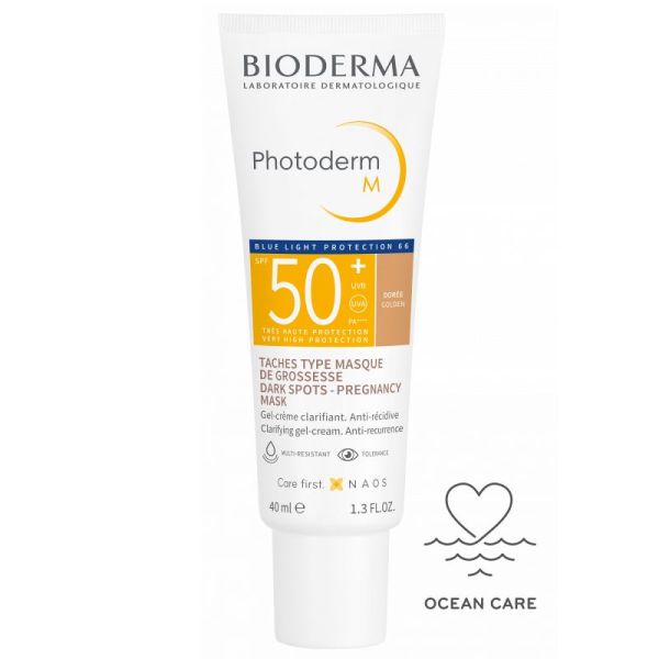 PHOTODERM M Dorée Gel Crème Clarifiant Anti-récidive SPF50+ 40ml - Hyperpigmentation