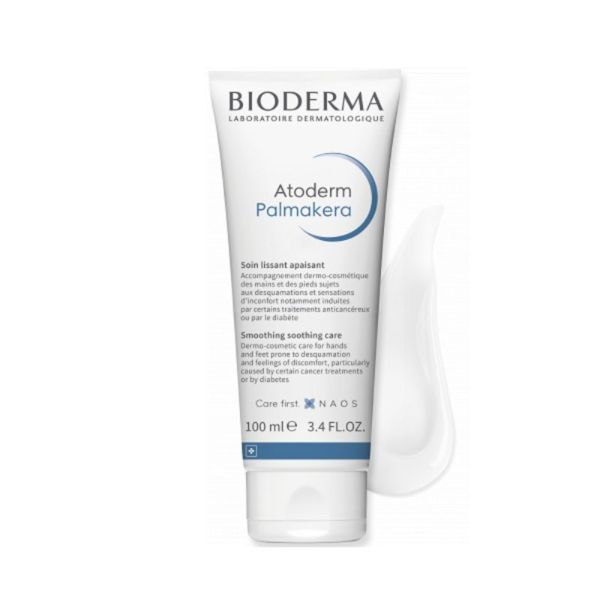 BIODERMA Atoderm Palmakera 100ml - Soin Lissant Apaisant - Mains, Pieds