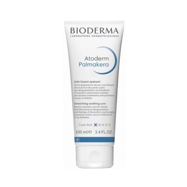 BIODERMA Atoderm Palmakera 100ml - Soin Lissant Apaisant - Mains, Pieds