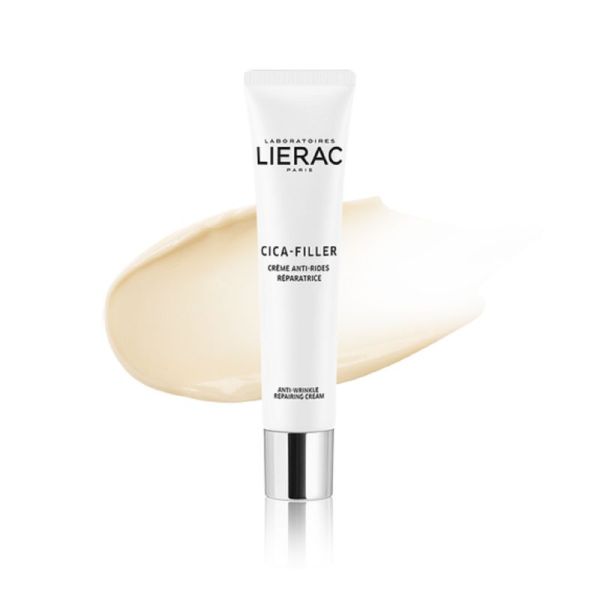 LIERAC CICA FILLER Crème Anti-Rides Réparatrice 40ml - Peaux Normales à Sèches