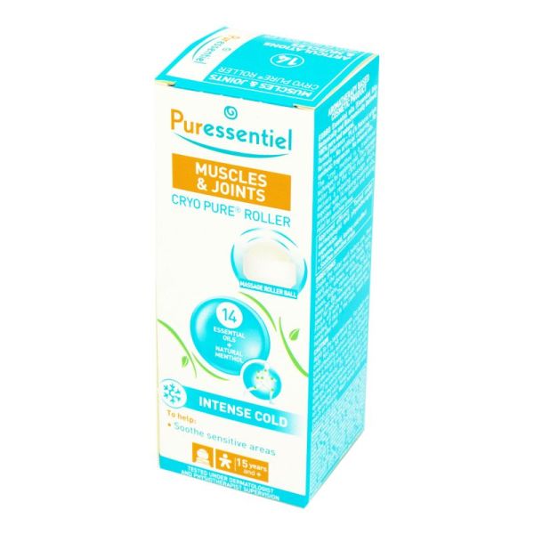 PURESSENTIEL Articulations et Muscles Cryo Pure Roller - Froid Intense - 14 HE - Roll-On/75ml