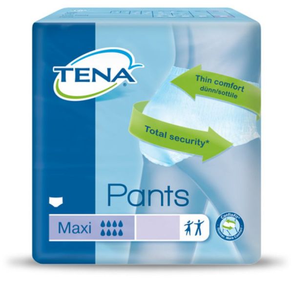 TENA PANTS Maxi XL (Extra Large) Tour de Hanches 120 à 160 cm - Slip/Culotte Absorbant Jetable H/F