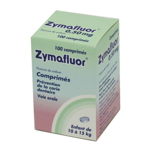 Zymafluor 0.50 mg, 100 comprimés