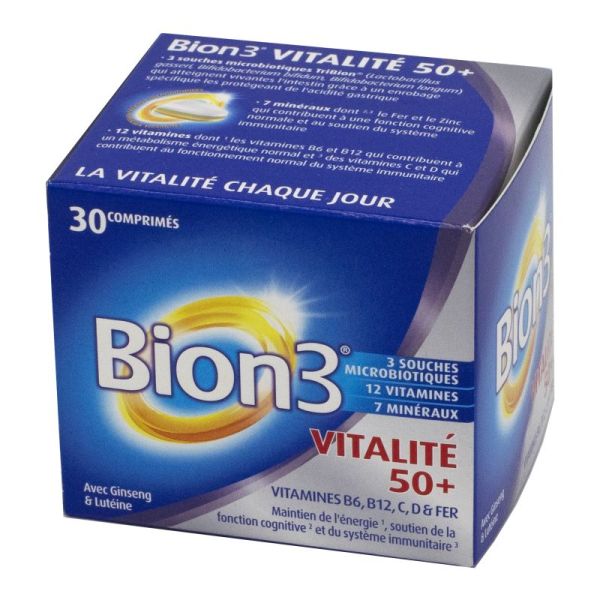 BION 3 Vitalité 50+ - Pharmacie des Drakkars