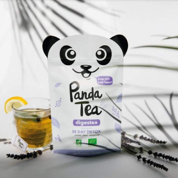 PANDA TEA DIGESTEA 28 Sachets - Ballonnements - Citron Bergamote