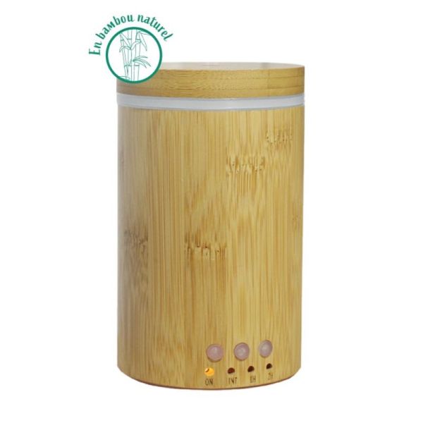 PHARMACTIV BIO Le Diffuseur Ultrasonique pour Huiles Essentielles - En Bambou Naturel