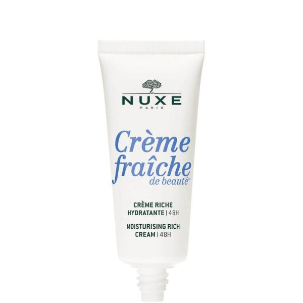 NUXE CREME FRAICHE de Beauté Crème Riche Hydratante 48H 30ml - Peaux sèches