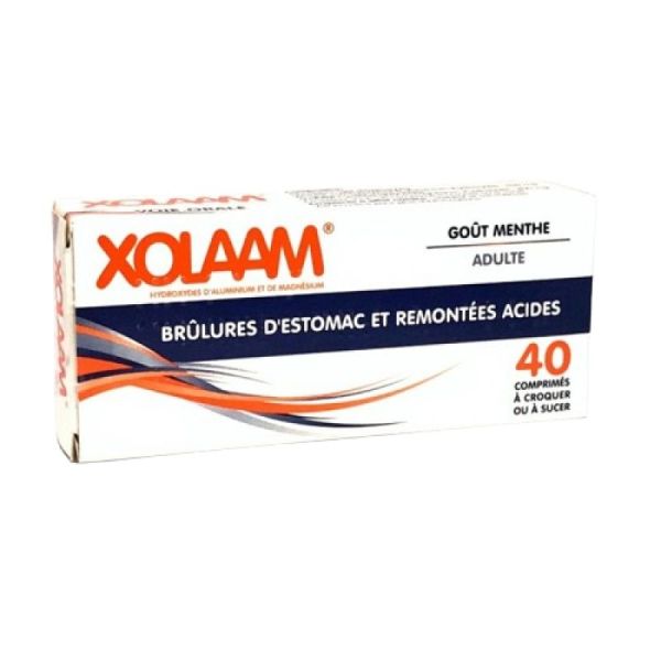 Xolaam comprimés à croquer ou à sucer Bte/40