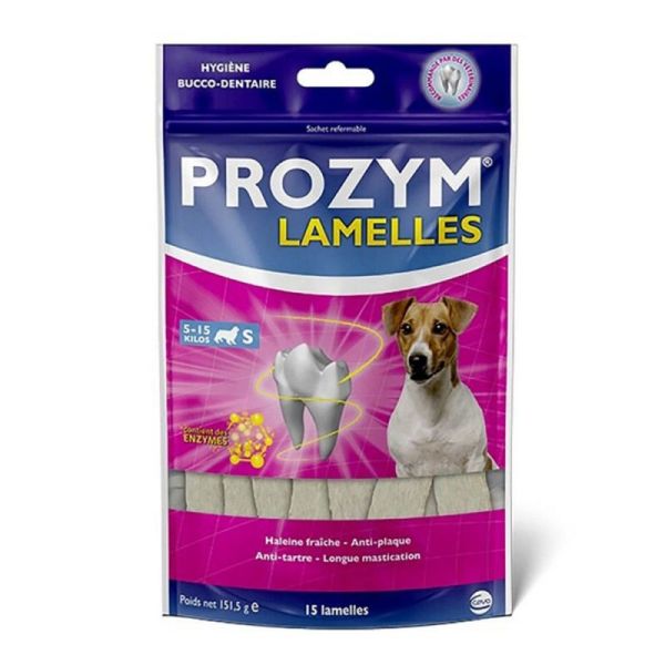 PROZYM LAMELLES S Chien de 5 à 15kg - Hygiène Bucco Dentaire