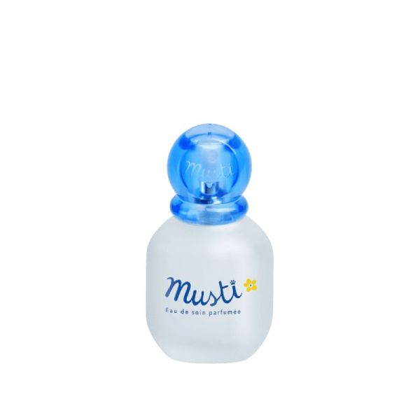 MUSTELA MUSTI 50ml - Eau de Soin Parfumée pour Bébé - Cheveux, Cou, Vêtements - Dès la Naissance