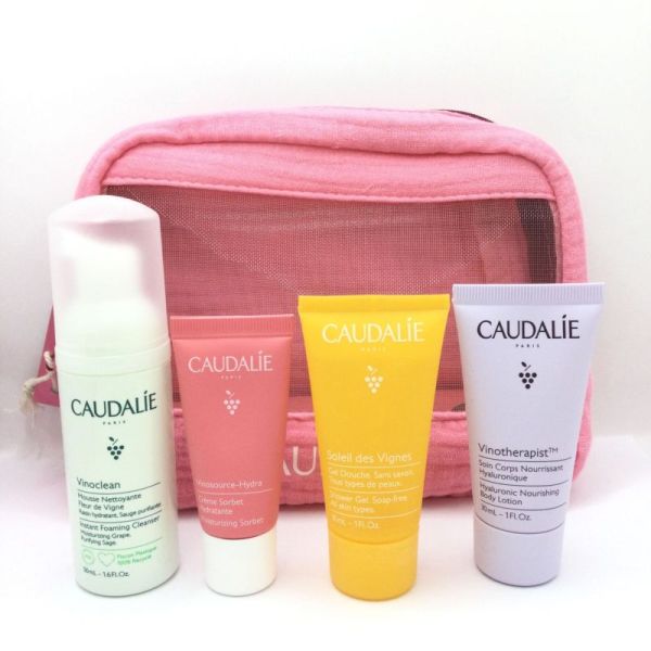 CAUDALIE, Trousse les essentiels de Voyage 2024, 3522931128327