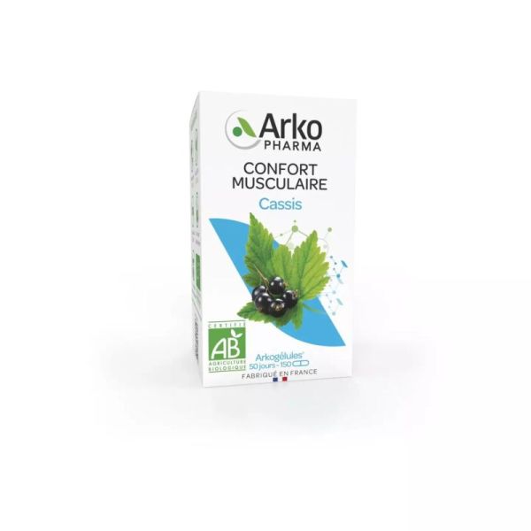 ARKOGELULES BIO Cassis 1020mg de Feuille - Bte/150 - Mobilité Articulaire
