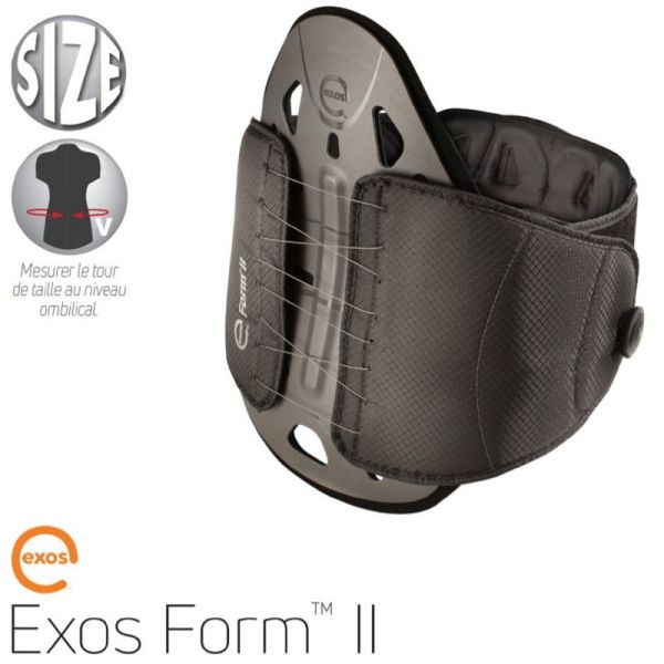 DONJOY EXOS FORM II - Ceinture Corset d' Immobilisation / Orthèse Lombo-Sacrée - 1 Unité