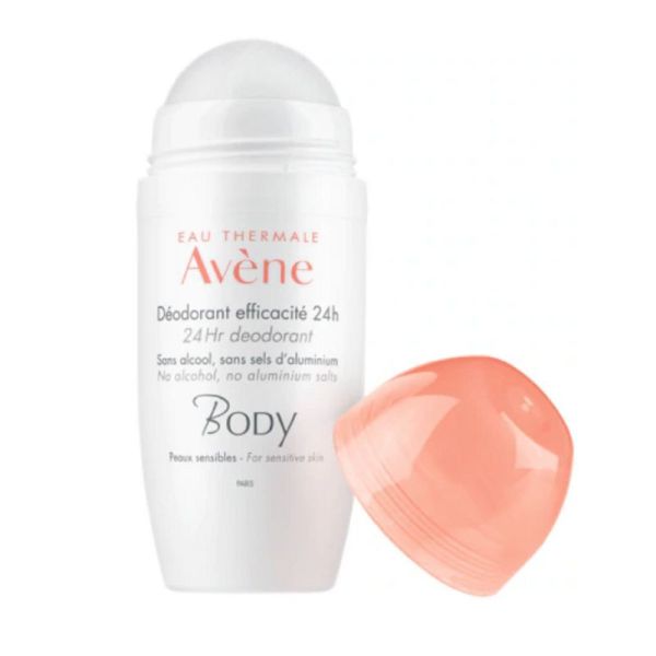 AVENE BODY Déodorant Efficacité 24 Heures sans Alcool 50ml - Peaux Sensibles