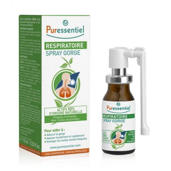 Puressentiel Spray Gorge Respiratoire Respiratoire 15ml - Easypara