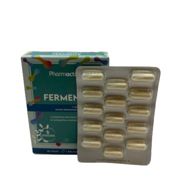 PHARMACTIV - FERMENTS 5 souches - Compléments alimentaires - 30 jours - 3515450089545