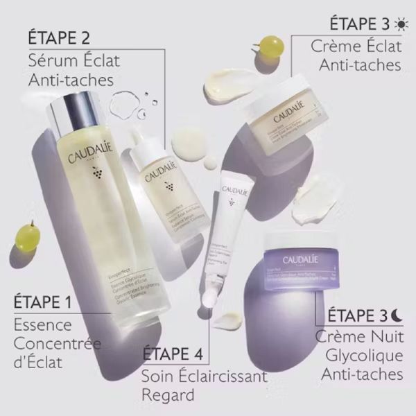 CAUDALIE VINOPERFECT Essence Glycolique Concentré d' Eclat 100ml - Soin Anti-tâches, Eclat - Toutes Peaux