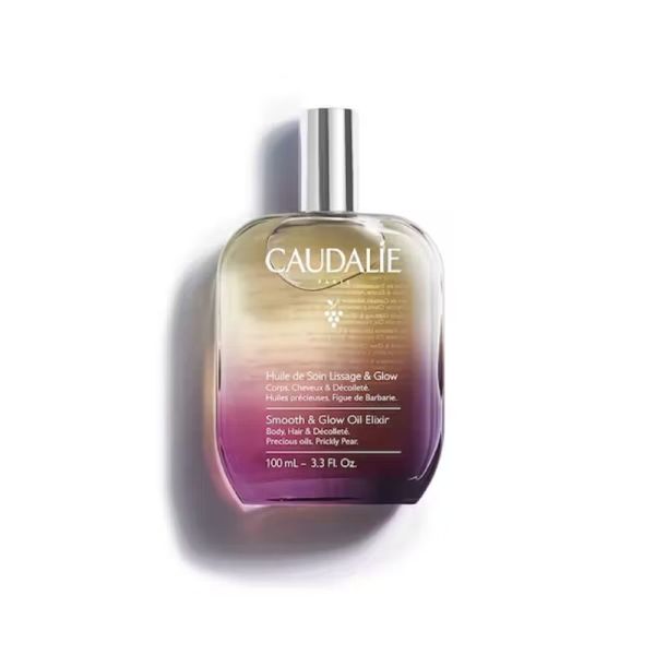 CAUDALIE FIGUE LISSAGE ET GLOW Huile de Soin 100ml - Soin Multi Fonctions Corps, Décolleté, Cheveux