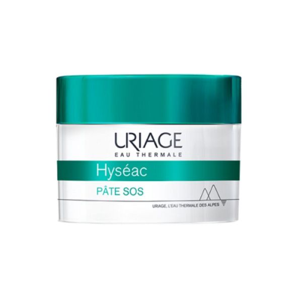 URIAGE Hyséac Pâte SOS Boutons 15g - Soin de Nuit pour Peaux Grasses à Imperfections