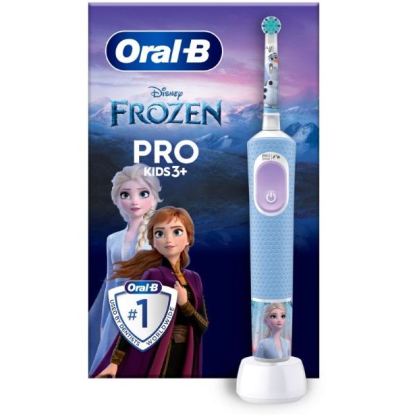 ORAL-B Pro Kids 3+ - Brosse à Dents Electrique Rechargeables - Reine Des Neiges - BTE/1 -