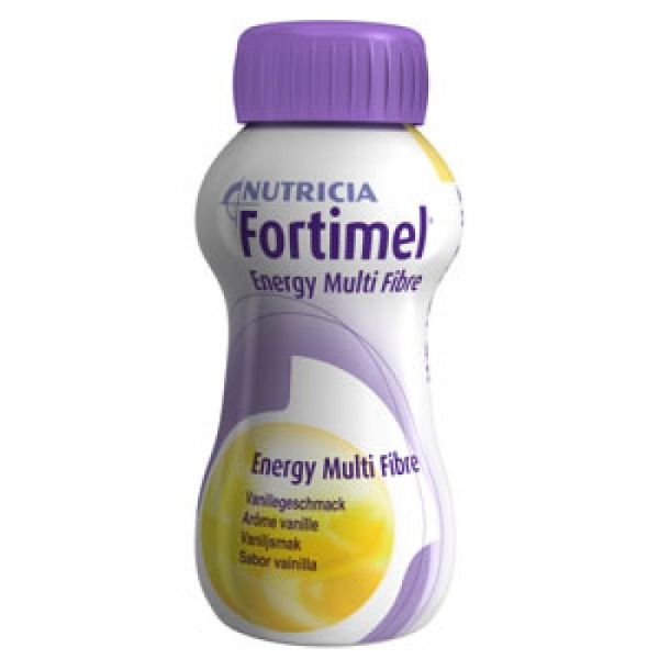 FORTIMEL ENERGY Multi Fibre Vanille HE - Aliment Diététique Hyper Energétique Normoprotidique Conten