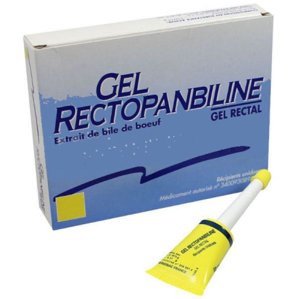 Rectopanbiline, gel rectal - 6 unidoses