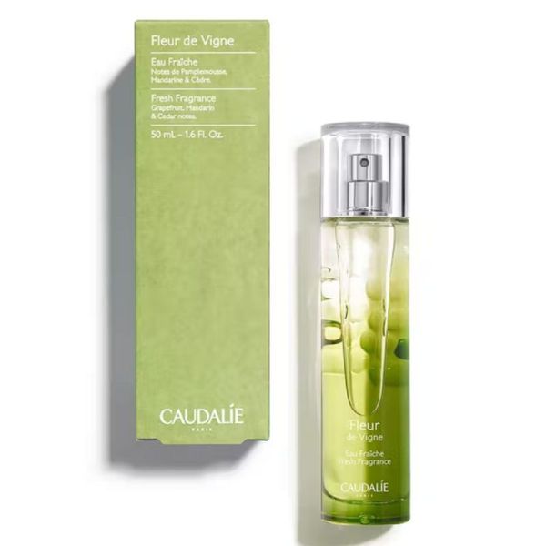 CAUDALIE Fleur de Vigne Eau Fraîche 50ml - Tous Types de Peaux