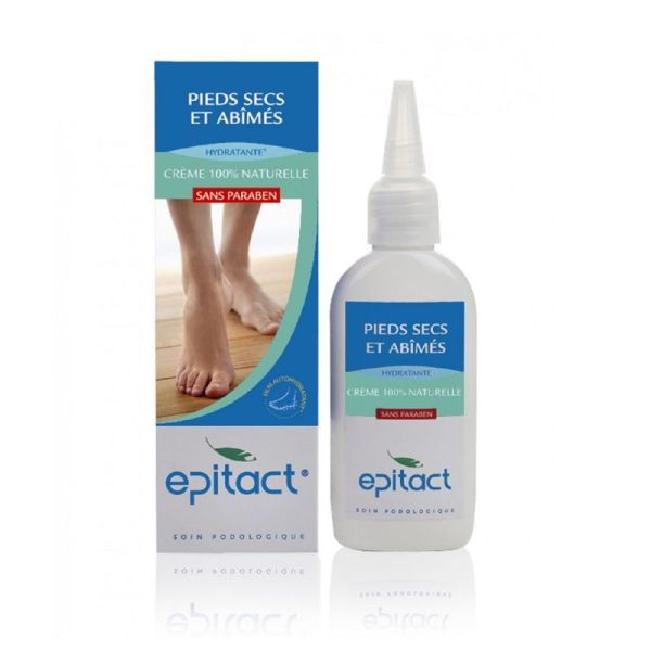 EPITACT Crème Pieds Secs et Abîmés - Crème Hydratante - Pieds très Secs, Abîmés, Callosités - 75ml