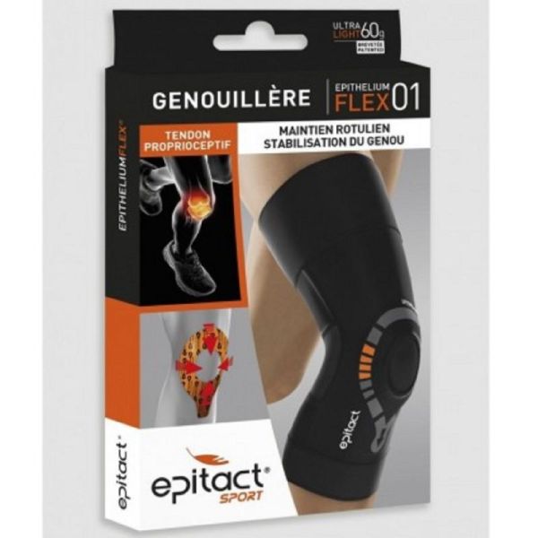 Epitact Sport Physiostrap Flex 01 à l'Epithéliumflex - Genouillère Rotulienne Proprioceptive - Bte/1