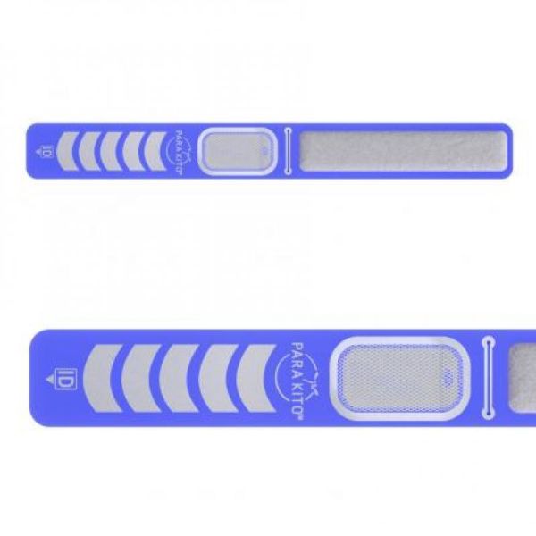 PARAKITO SPORT Bracelet BLEU - Bracelet Anti Moustique Rechargeable - Bte/1