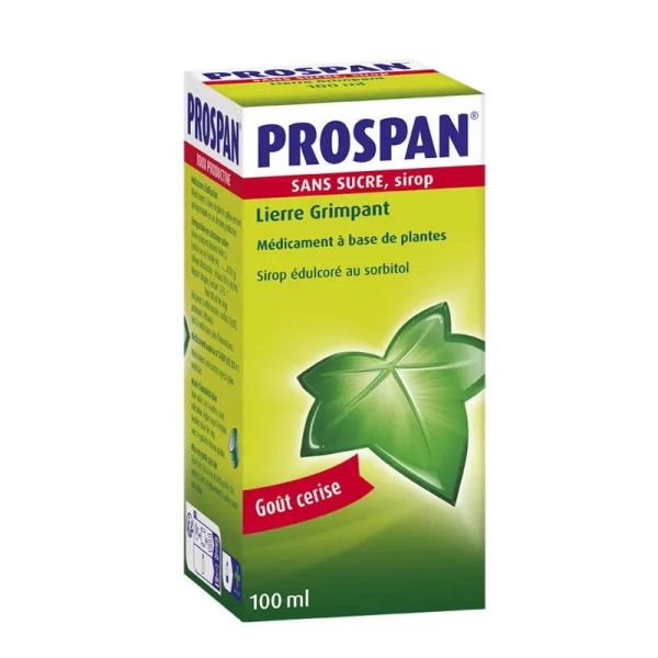 Prospan sirop, sans sucre - Flacon 100 ml