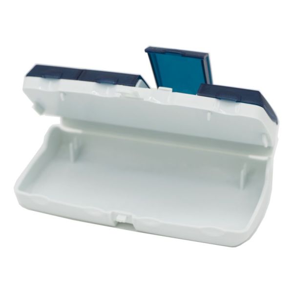 PILBOX DAILY Pilulier Journalier pour Patients Actifs avec Modules Journaliers de 4 Cases + 1 Module