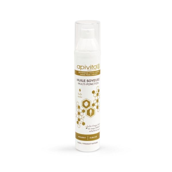 ALVADIEM Huile Soyeuse Multi Fonctions 150ml - Visage, Corps, Cheveux - Toutes Peaux