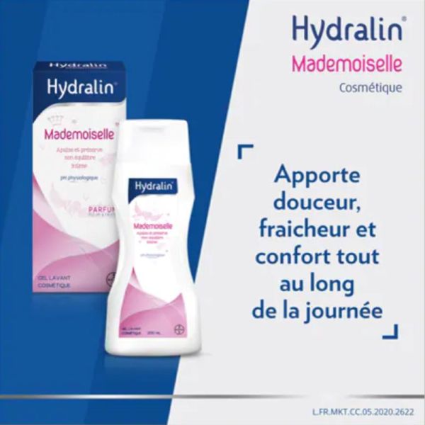 HYDRALIN MADEMOISELLE Gel Lavant 200ml - Soin Equilibre Intime