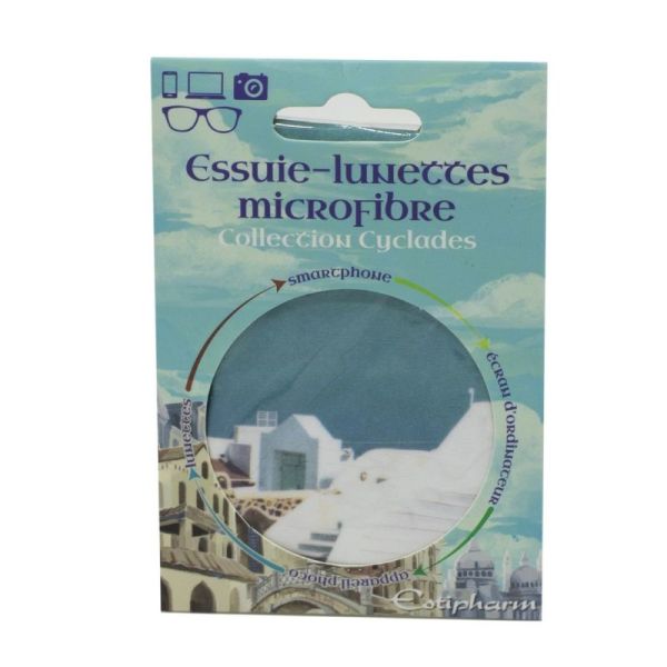 ESTIPHARM Essuie Lunettes Microfibre 1 Unité - Collection Cyclades