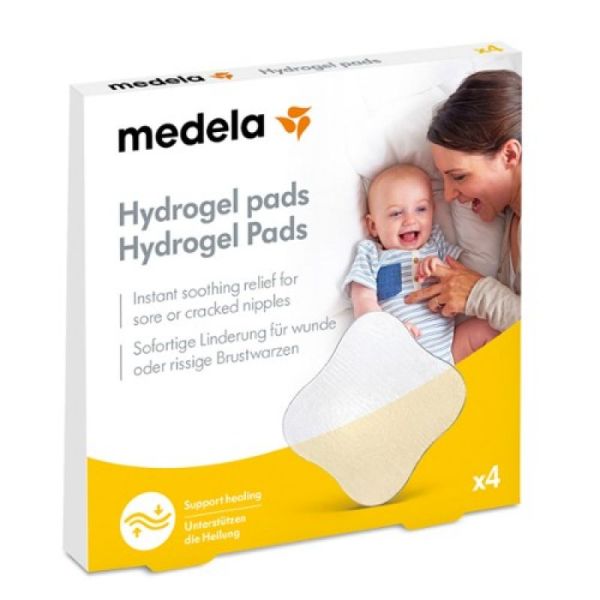 MEDELA Compresses Hydrogel - Soin et Protection des Mamelons - Bte/4