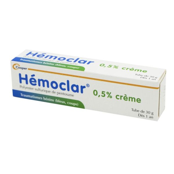 Hémoclar 0,5%, crème - Tube 30 g