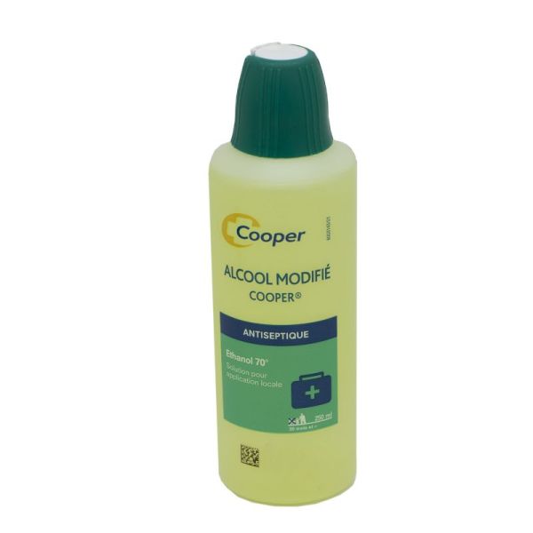 Alcool modifié Cooper, 250 ml Moyen modèle