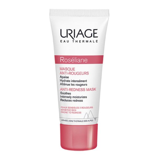 URIAGE Roséliane Masque Anti Rougeurs 40ml - Soin SOS Apaisant - Peaux Sujettes aux Rougeurs